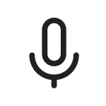 Mic On SVG Icon